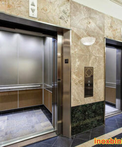 nẹp chữ V ứng dụng trong ốp thang máy