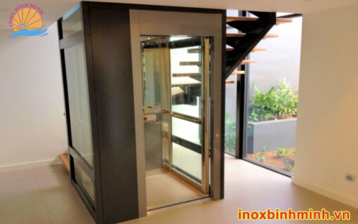 ỐP INOX TRANG TRÍ THANG MÁY - Ảnh 2