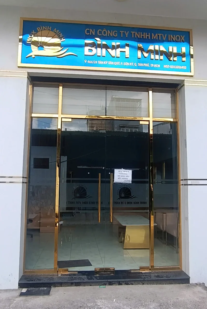 Cơ sở gia công inox màu tại tpHCM