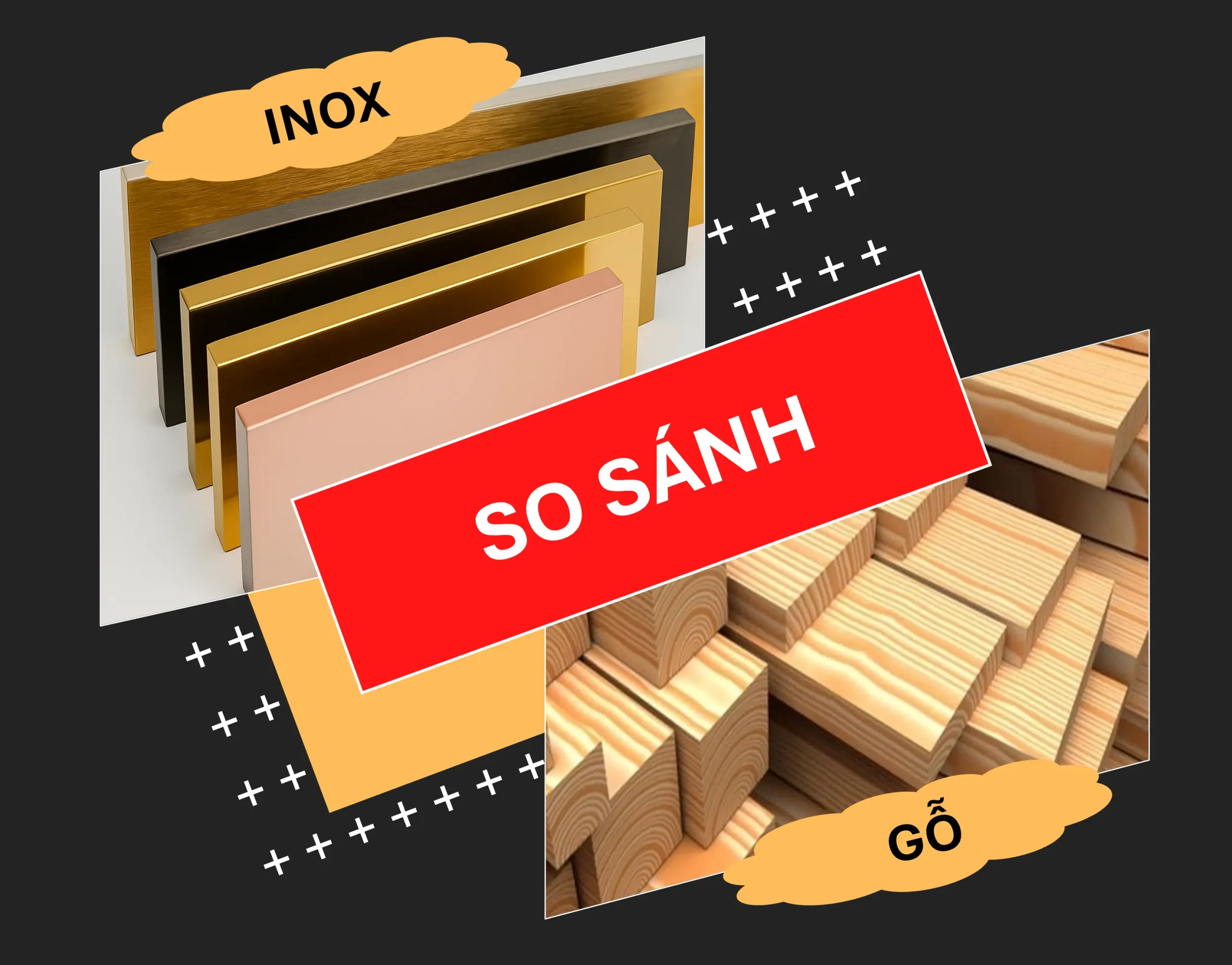So sánh cửa inox và cửa gỗ