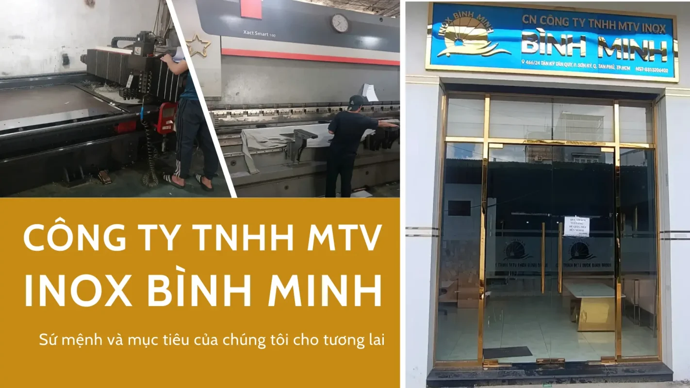 XƯỞNG GIA CÔNG INOX GẦN TÔI – GIẢI PHÁP NHANH CHÓNG, TIẾT KIỆM TẠI INOX BÌNH MINH